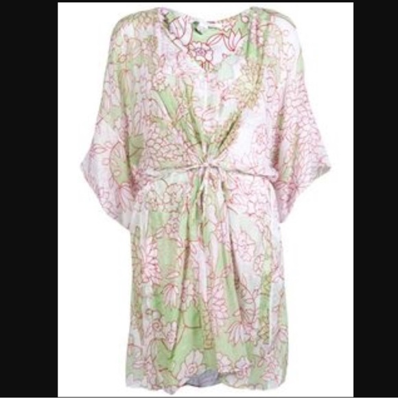 DIANE VON FURSTENBERG Iniko Silk Floral Print Dress Size US 10 - Picture 16 of 16